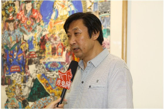 杨明个人画展